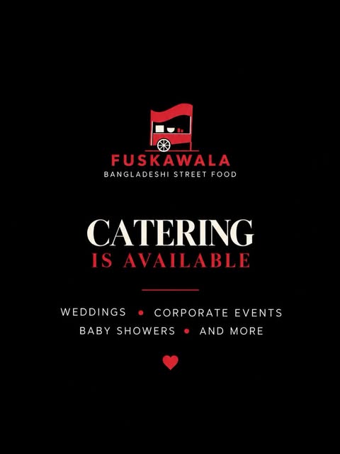 FuskaWala catering available for weddings, corporate events and baby showers
